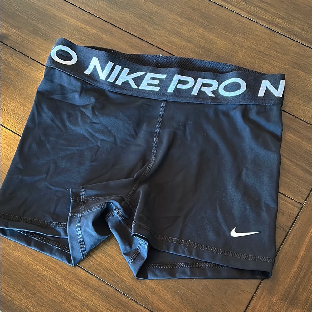 Nike Pro Dark Blue Compression Shorts